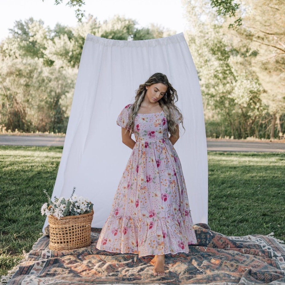 Fehrnvi “Greta” Floral Dress